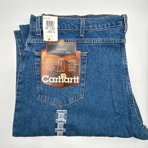 Carhartt Loose Fit Pants Denim‎ Jeans Mens 48X32 B113 DST NWT NOS